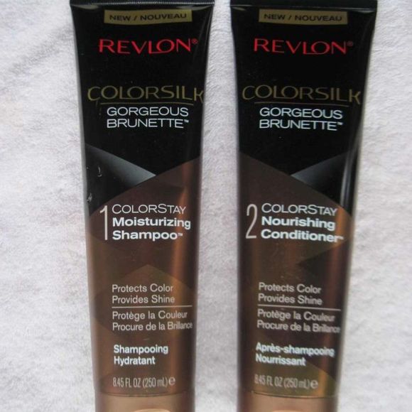 Revlon ColorSilk Brunette Shampoo Conditioner Set - Picture 8 of 12